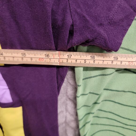 Under Armour HeatGear Womens Large Shirt Nike Slim Fit Oh Yes I Did‎ Purple - Picture 6 of 15